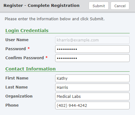 Register Step 3
